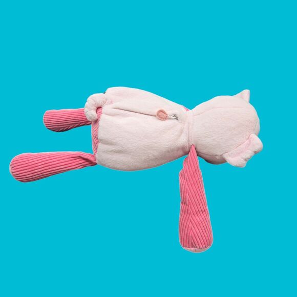 2010 Scentsy Buddy Pink Penny The Pig Empty Pouch Ribbed Corduroy Stuffed Plush - Picture 8 of 15